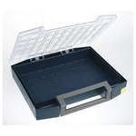 Raaco Grey PC, PP Compartment Box, 78mm x 421mm x 361mm