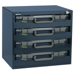 Raaco Grey PC Compartment Box, 403mm x 451mm x 330mm