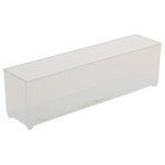 Raaco Transparent PP Compartment Box, 47mm x 39mm x 163mm
