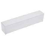 Raaco Transparent PP Compartment Box, 47mm x 39mm x 218mm