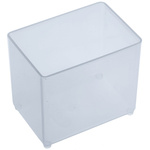 Raaco Transparent PP Compartment Box, 69mm x 55mm x 79mm