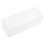 Raaco Transparent PP Compartment Box, 69mm x 79mm x 218mm