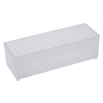 Raaco Transparent PP Compartment Box, 47mm x 55mm x 157mm