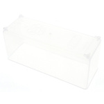 Raaco Transparent PP Compartment Box, 47mm x 39mm x 109mm