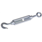 RS PRO Hook to Eye Steel Rigging Screw, M10 Thread