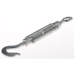 RS PRO Hook to Eye Steel Rigging Screw, M12 Thread