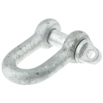 RS PRO D-Shackle, Zinc Plated Steel, 3.5t