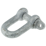 RS PRO D-Shackle, Zinc Plated Steel, 5.5t