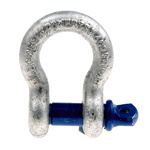 RS PRO Bow Shackle, Zinc Plated Steel, 3.25t