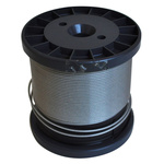 RS PRO Stainless Steel Wire Rope, 100m
