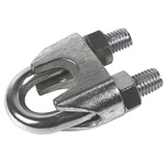 RS PRO Stainless Steel 10mm Diameter Wire Rope Clamp