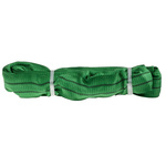 RS PRO 0.5m Green Lifting Sling Round, 2t