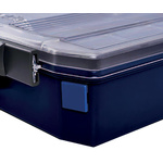Raaco Blue PS Compartment Box, 22mm x 22mm x 3mm
