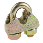 RS PRO Steel 8mm Diameter Wire Rope Clamp