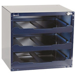 Grey PC Compartment Box, 403mm x 451mm x 330mm