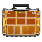 10 Cell Yellow PC, Adjustable Compartment Box, 119mm x 440mm x 332mm