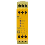 Pilz 24 V ac/dc Safety Relay -  Single Channel With 3 Safety Contacts PNOZ X Range with 1 Auxiliary Contact, Compatible
