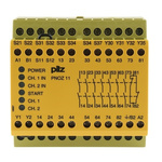 Pilz 24 V ac/dc Safety Relay -  Dual Channel With 7 Safety Contacts  with 1 Auxiliary Contact, Compatible With Safety
