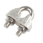 RS PRO Stainless Steel 6mm Diameter Wire Rope Clamp