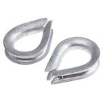 RS PRO Steel Thimble For Use With 8mm Diameter Wire Rope
