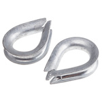 RS PRO Steel Thimble For Use With 9mm Diameter Wire Rope