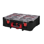 Milwaukee 6 Cell Compartment Box, 507mm x 386mm x 170mm