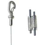 nVent CADDY Steel Wire Rope 196539, 3m