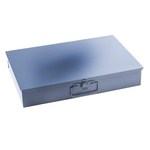 Durham 16 Cell Grey Steel Compartment Box, 76mm x 457mm x 304mm