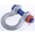 RS PRO Bow Shackle, Zinc Plated Steel, 4.75t
