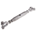 RS PRO Jaw to Jaw Steel Rigging Screw, M10 Thread