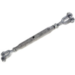 RS PRO Jaw to Jaw Steel Rigging Screw, BSW 5/8 Thread