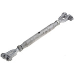 RS PRO Jaw to Jaw Steel Rigging Screw, BSW 3/4 Thread