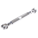 RS PRO Jaw to Jaw Stainless Steel Rigging Screw, M10 Thread