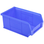 RS PRO PP Storage Bin, 76mm x 101mm, Blue