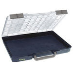 Raaco Blue PC, PP, Adjustable Compartment Box, 57mm x 413mm x 330mm