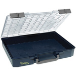 Raaco Blue PC, PP, Adjustable Compartment Box, 79mm x 413mm x 330mm