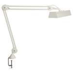 Luxo Compact Fluorescent Desk Lamp, 24 W, Reach:1050mm, Pivot, White, 230 V, Lamp Included