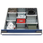 Bott Front-to-Back, Left-to-Right Divider Set for use with 100 mm Draw, 525 W x 525 D Cubio Cabinet