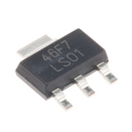 Texas Instruments LMS8117AMP-3.3/NOPB, 1 Low Dropout Voltage, Voltage Regulator 1A, 3.3 V 3+Tab-Pin, SOT-223