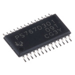 Texas Instruments TPS767D301PWP, Dual Low Dropout Voltage, Voltage Regulator 1A, 1.5 → 5.5 V 28-Pin, HTSSOP