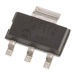 Microchip MCP1824ST-3302E/DB, 1 Low Dropout Voltage, Voltage Regulator 300mA, 3.3 V 3+Tab-Pin, SOT-223