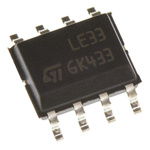 STMicroelectronics LE33CD-TR, 1 Low Dropout Voltage, Voltage Regulator 100mA, 3.3 V 8-Pin, SOIC