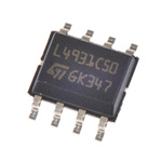 STMicroelectronics L4931CD50-TR, 1 Low Dropout Voltage, Voltage Regulator 250mA, 5.2 V 8-Pin, SOIC