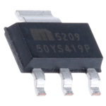Microchip MIC5209-5.0YS, 1 Low Dropout Voltage, Voltage Regulator 500mA, 5 V 3+Tab-Pin, SOT-223