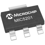 Microchip MIC5201-5.0YS, 1 Low Dropout Voltage, Voltage Regulator 200mA, 5 V 3+Tab-Pin, SOT-223