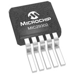 Microchip MIC29302AWU-TR, 1 Low Dropout Voltage, Voltage Regulator 3A, 1.25 → 15 V 5-Pin, D2PAK (TO-263)