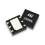 STMicroelectronics LDO40LPURY, 1 Linear Voltage, Voltage Regulator 400mA, 2.5 → 11 V 6-Pin, DFN