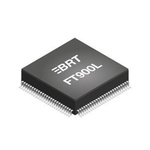 Bridgetek FT900L-C-T, 32bit FT32 Microcontroller, FT90, 100MHz, 256 kB Flash, 100-Pin LQFP