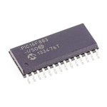 Microchip PIC16F883-I/SO, 8bit PIC Microcontroller, PIC16F, 20MHz, 4096 words Flash, 28-Pin SOIC