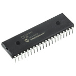 Microchip PIC16F884-I/P, 8bit PIC Microcontroller, PIC16F, 20MHz, 256 B, 4096 x 14 words Flash, 40-Pin PDIP